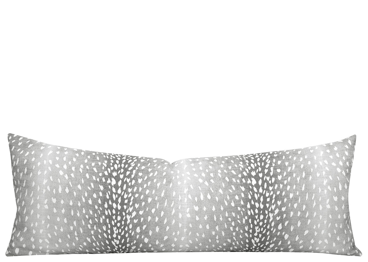 Long Lumbar Pillow Cover in Jaspeado