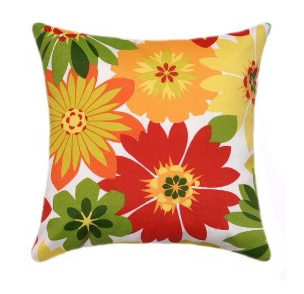 Outdoor Floral Pillows Tagged