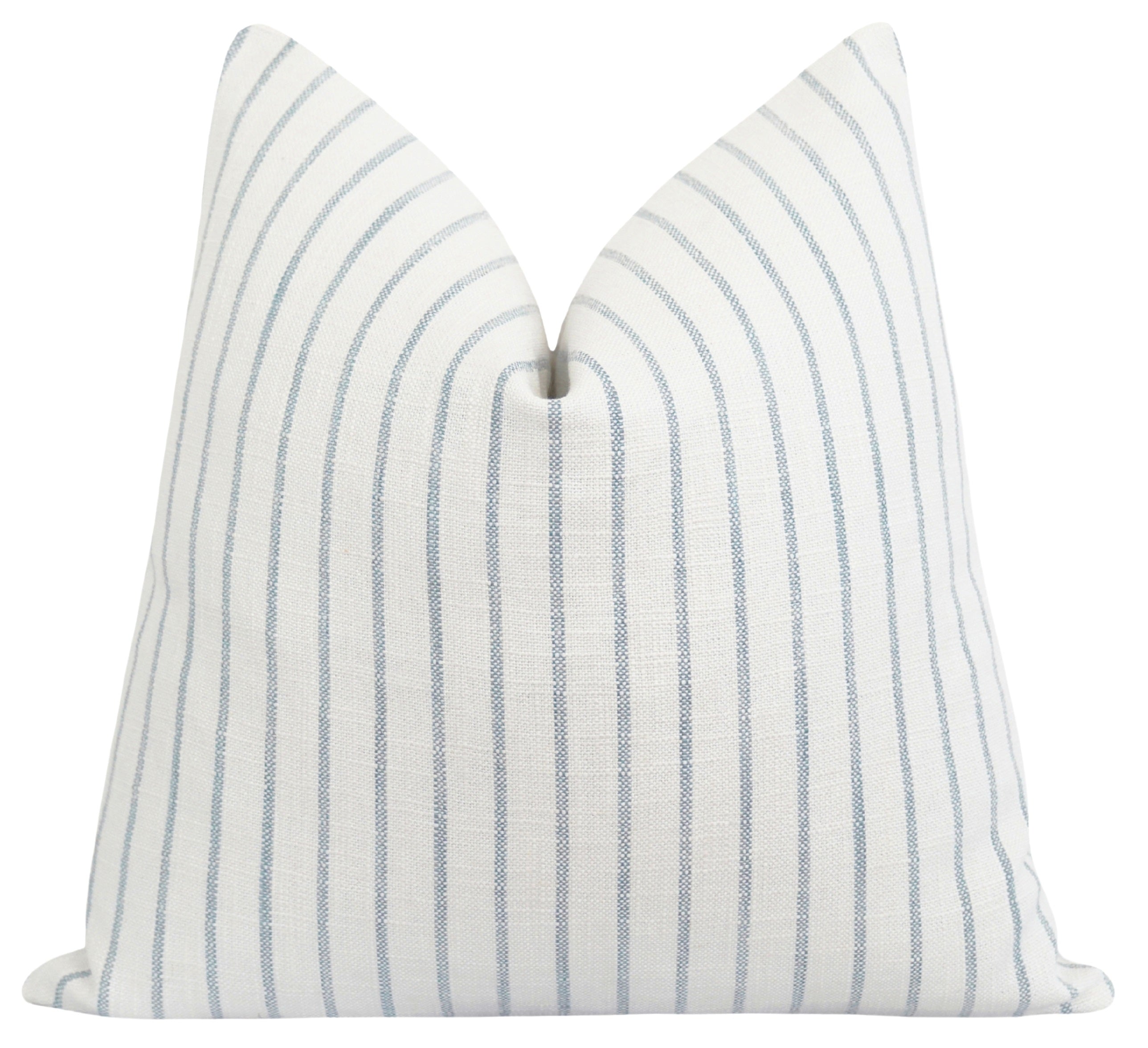 Mesa Dusty Blue Stripe Pillow