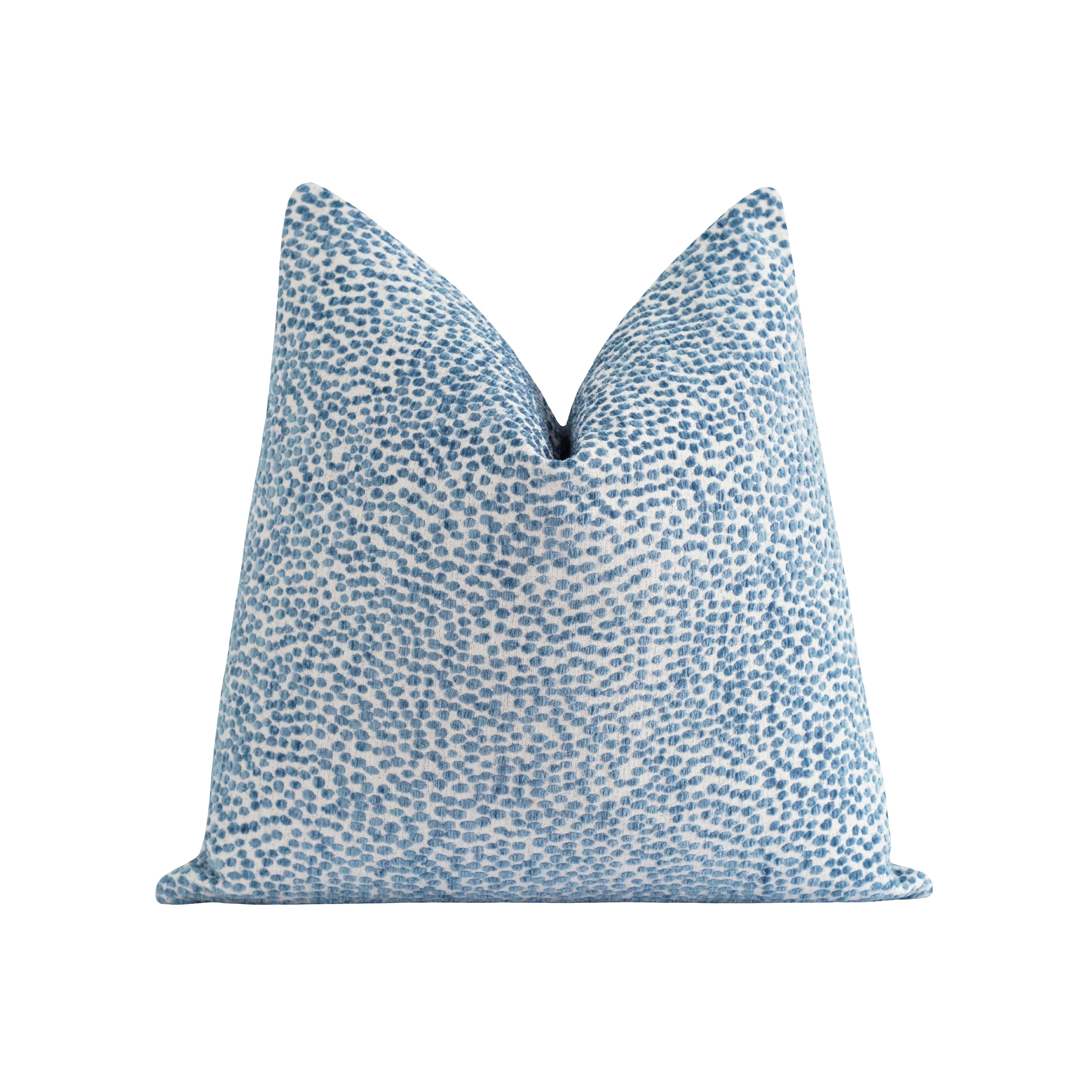 Capron Lake Dotted Chenille Pillow