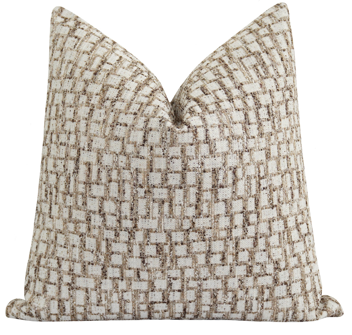 Tryon Pecan Woven Throw Pillow – Land of Pillows