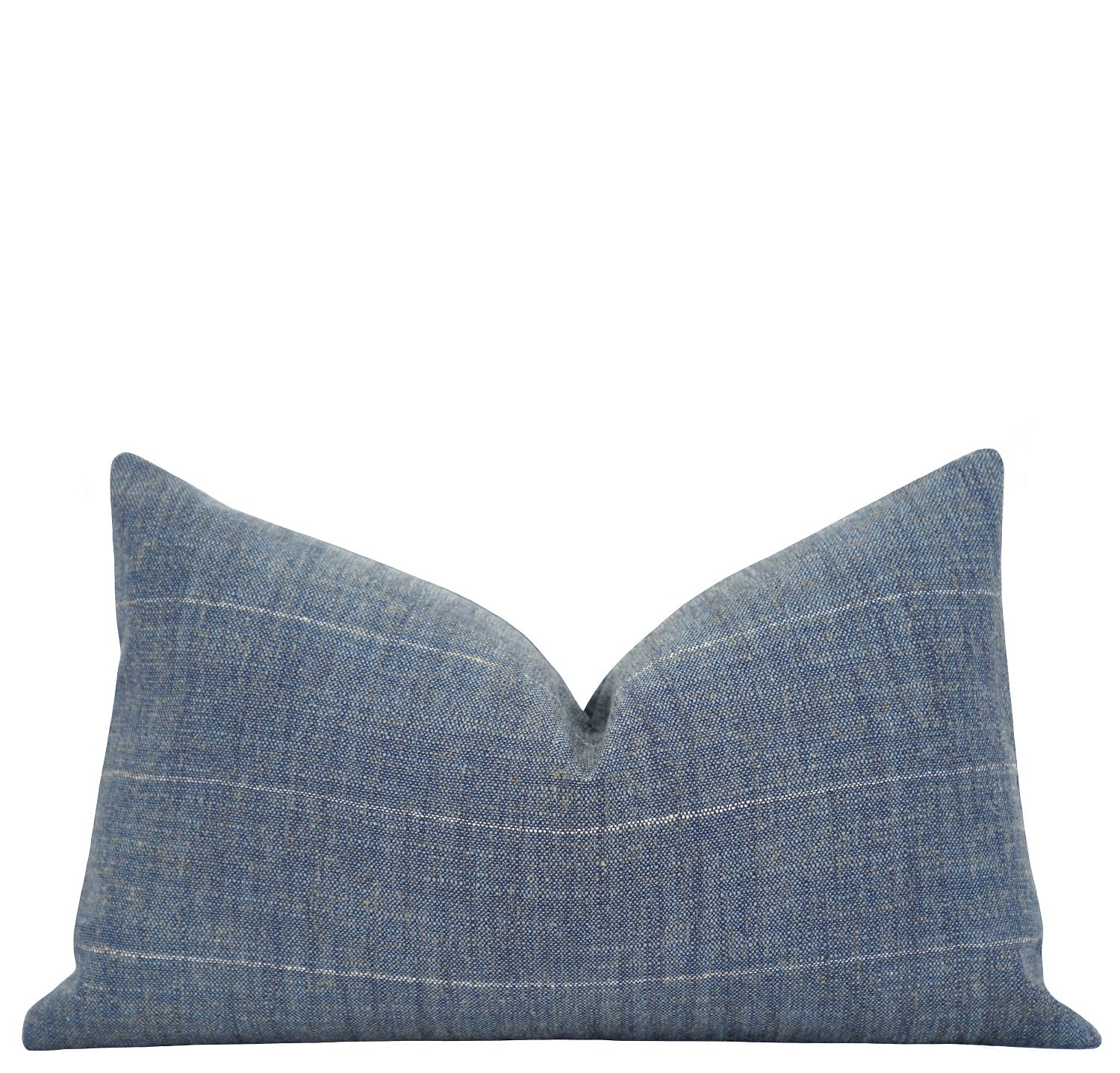 Rockville Denim Lumbar Stripe Pillow – Land of Pillows