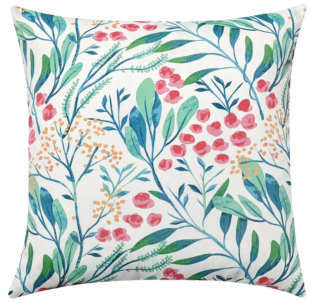Spencer Multi Floral Outdoor Pillow - Land of Pillows